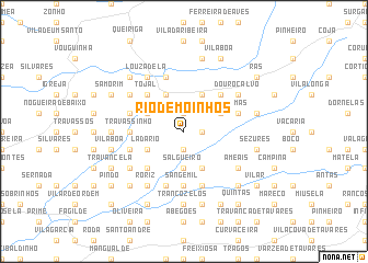 map of Rio de Moinhos