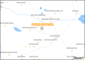 map of Rio de Moinhos