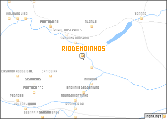 map of Rio de Moinhos