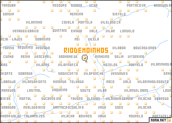 map of Rio de Moinhos