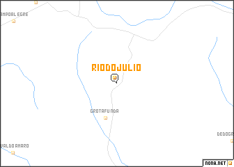 map of Rio do Júlio