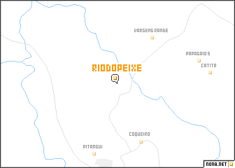map of Rio do Peixe