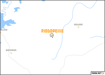 map of Rio do Peixe