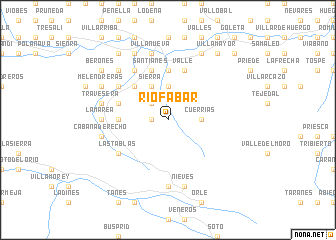map of Ríofabar