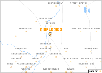 map of Río Florido