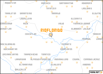 map of Río Florido