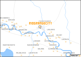 map of Rio Grande City