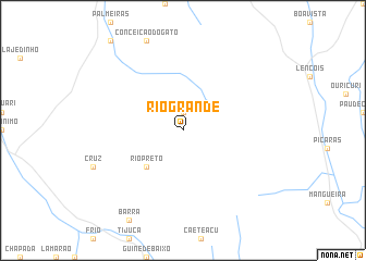 map of Rio Grande
