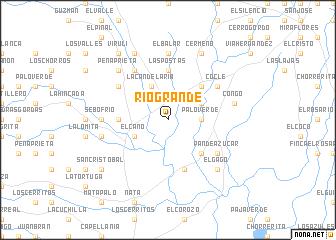 map of Río Grande