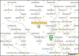 map of Río Grande