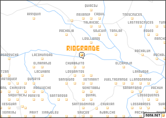 map of Río Grande