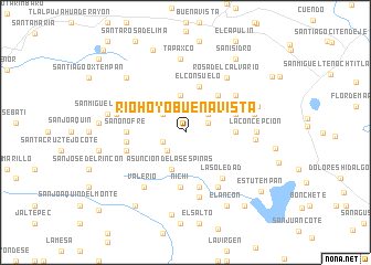 map of Río Hoyo Buenavista