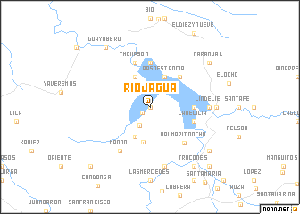 map of Rio Jagua