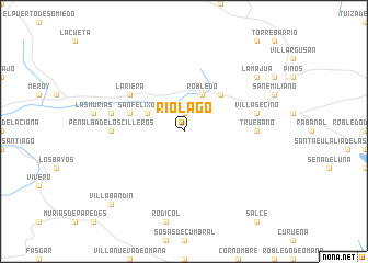 map of Ríolago