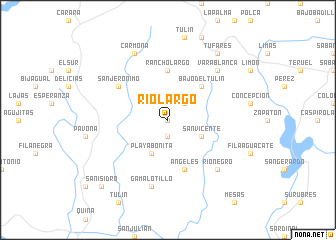 map of Río Largo