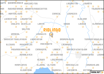 map of Río Lindo