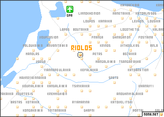 map of Ríolos