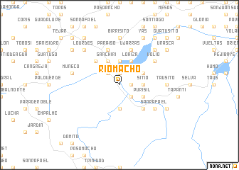 map of Río Macho
