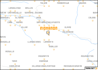 map of Río Mañón