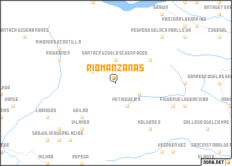 map of Ríomanzanas