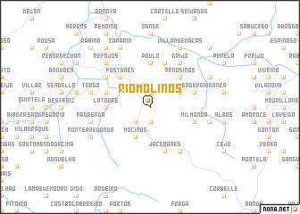 map of Ríomolinos