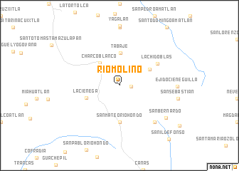 map of Río Molino