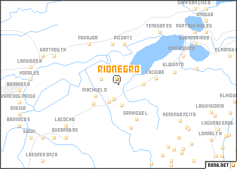 map of Río Negro