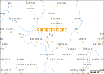 map of Riong Sereigne