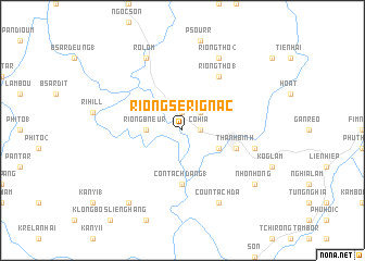 map of Riong Serignac