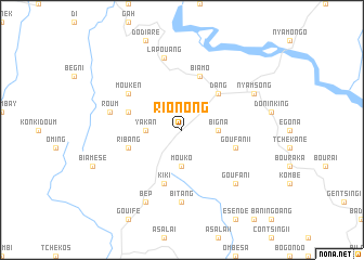 map of Rionong