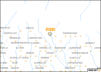 map of Río Oi