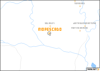 map of Río Pescado