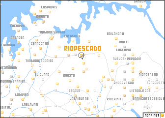 map of Río Pescado