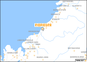 map of Río Piedra