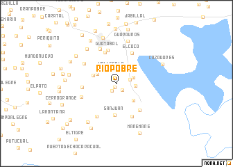 map of Río Pobre