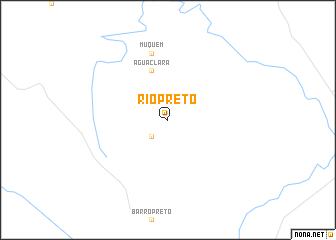 map of Rio Prêto