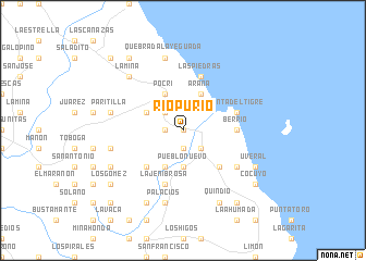 map of Río Purio