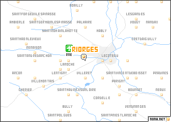 map of Riorges