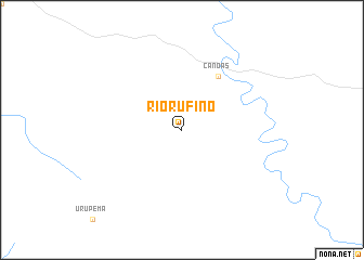 map of Rio Rufino