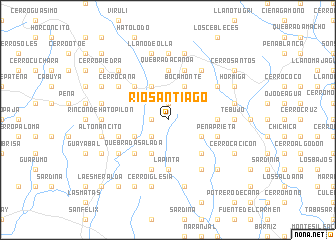 map of Río Santiago