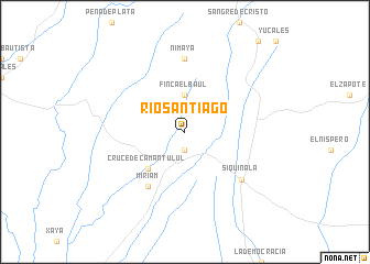 map of Río Santiago