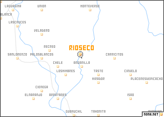 map of Río Seco