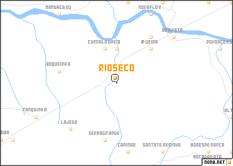 map of Rio Sêco