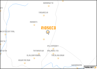 map of Río Seco