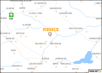 map of Río Seco