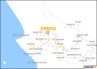 map of Ríoseco