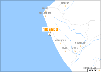 map of Río Seco