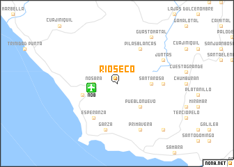 map of Río Seco