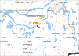 map of Río Seco