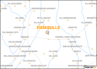 map of Ríosequillo